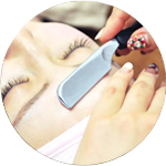 女性お顔そり　西淀川姫島　美容室ポポロ